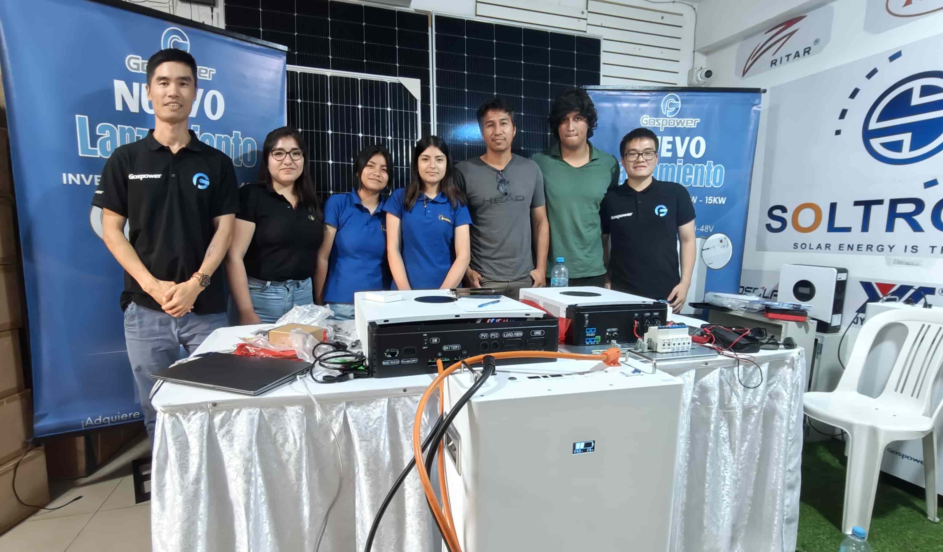 Empoderar a los socios | Gospower realizó capacitación in situ sobre sistemas de energía solar en América Latina
